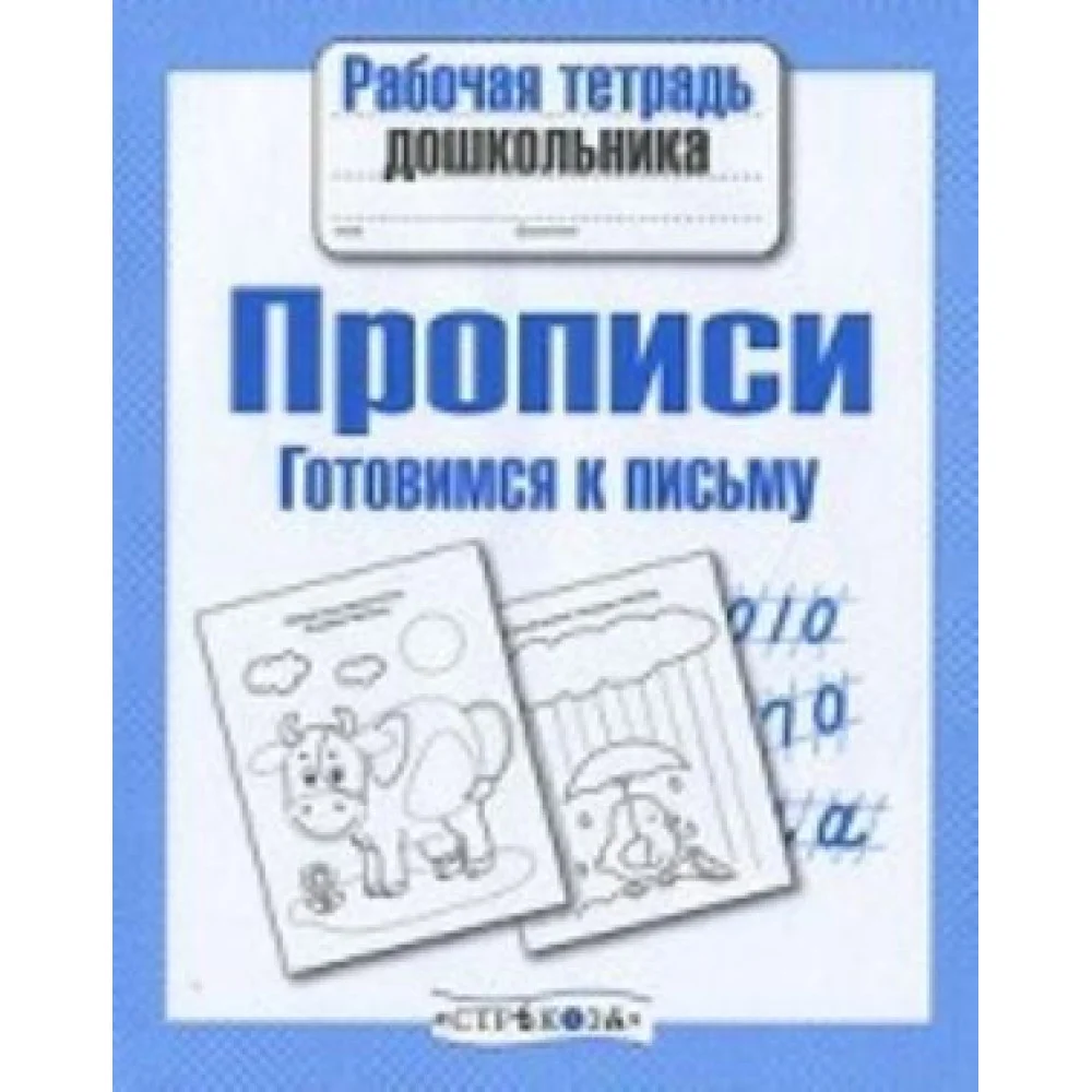 Прописи. Готовимся к письму. Рабочая тетрадь Прописи. Готовимся к письму. Рабочая тетрадь