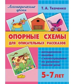 Опорные схемы для описательных рассказов.5-7 лет.Метод.пос.