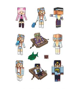 Самые популярные герои Евгена Бро. Набор наклеек