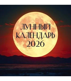 Лунный календарь на 2026 год (настенный)