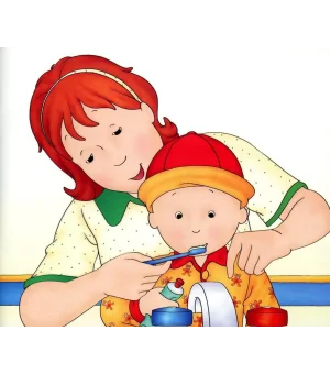 Каю. Я чищу зубы