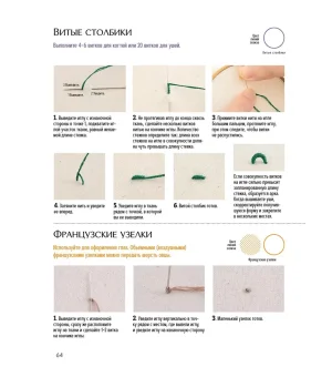 Вышиваем пушистых животных турецким швом: 40 реалистичных рисунков от дизайнера из Японии