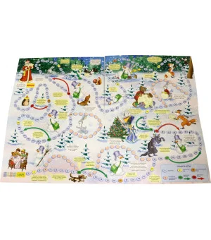 Настольная игра. Письмо Деду Морозу