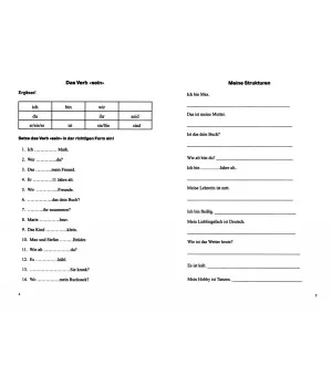 Немецкий язык. 3-4 классы. Грамматика. Рабочая тетрадь