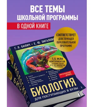 Биология для поступающих в вузы