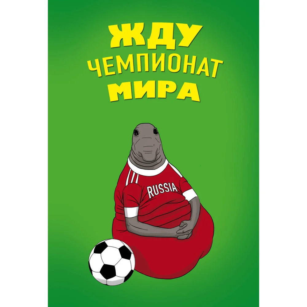 Жду Чемпионат Мира (блокнот в мягкой обложке линейку) Жду Чемпионат Мира (блокнот в мягкой обложке линейку)