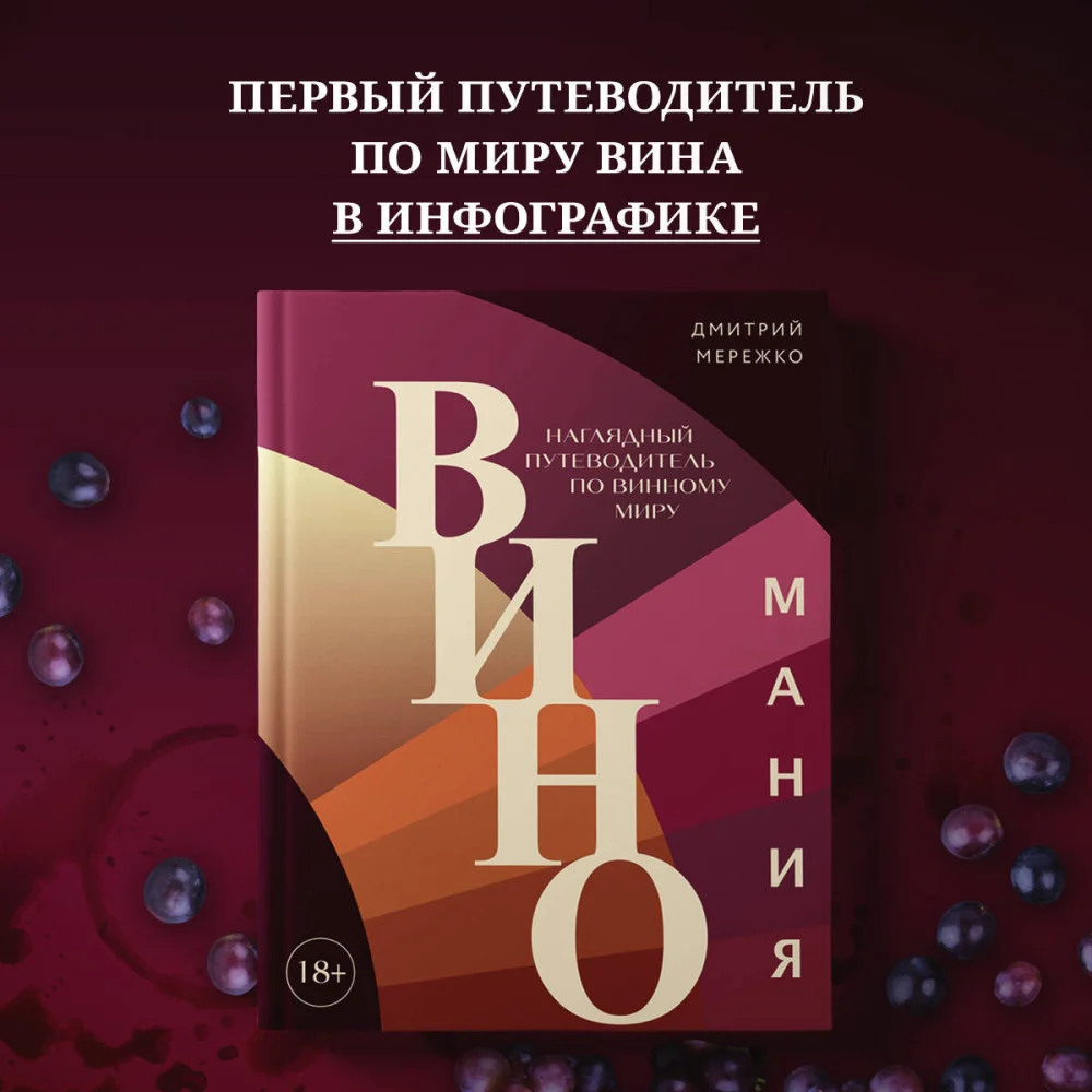 Виномания. Наглядный путеводитель по винному миру Виномания. Наглядный путеводитель по винному миру