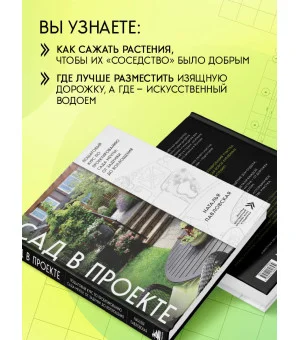 Сад в проекте. Пошаговый курс по проектированию сада мечты: от задумки до воплощения