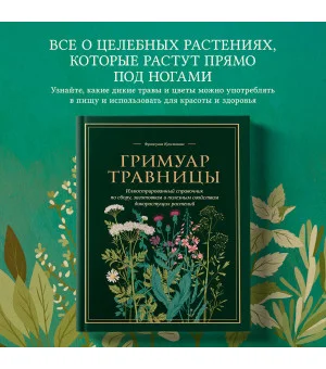 Гримуар травницы. Иллюстрированный справочник по сбору, заготовкам и полезным свойствам дикорастущих растений