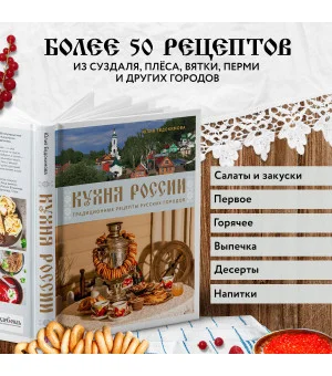 Кухня России. Традиционные рецепты русских городов