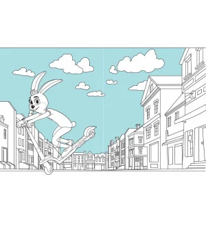 Ну, погоди! Каникулы. СУПЕР раскраска. Мы в игре!