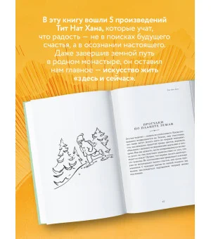 Путь к радости. Учение Тит Нат Хана об осознанной жизни. Ешь, гуляй, сиди, люби отдыхай осознанно.