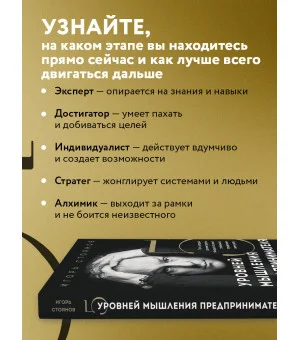 Пять уровней мышления предпринимателя. Путь, который должен пройти каждый, кто хочет стабильного процветания своему делу