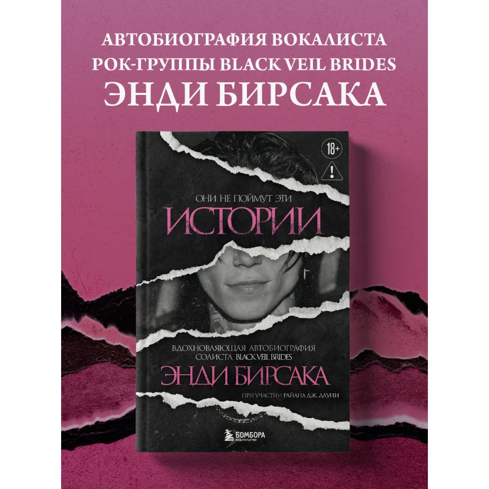 Они не поймут эти истории: Вдохновляющая автобиография солиста Black Veil Brides Энди Бирсака Они не поймут эти истории: Вдохновляющая автобиография солиста Black Veil Brides Энди Бирсака