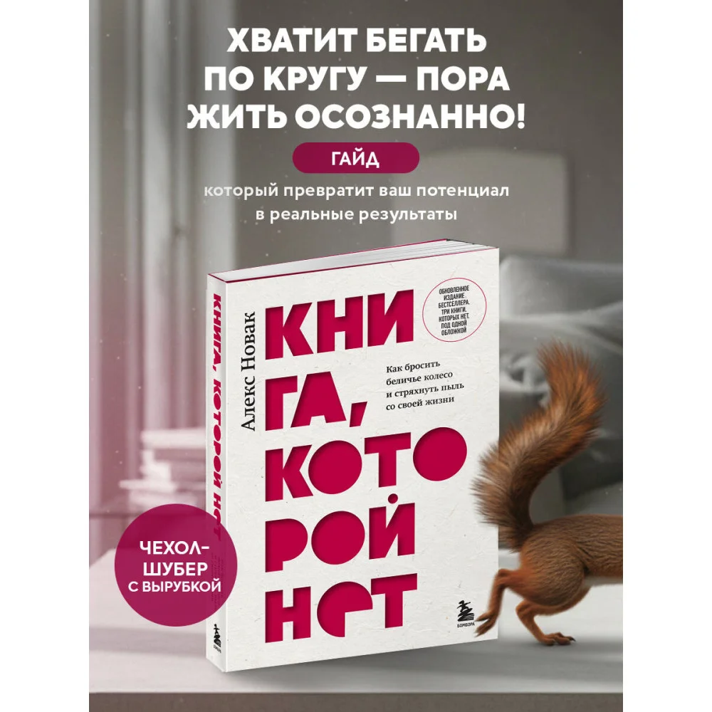 Книга, которой нет. Как бросить беличье колесо и стряхнуть пыль со своей жизни