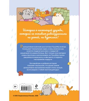 ПушМяу. Книги для первого чтения. Дождливое настроение