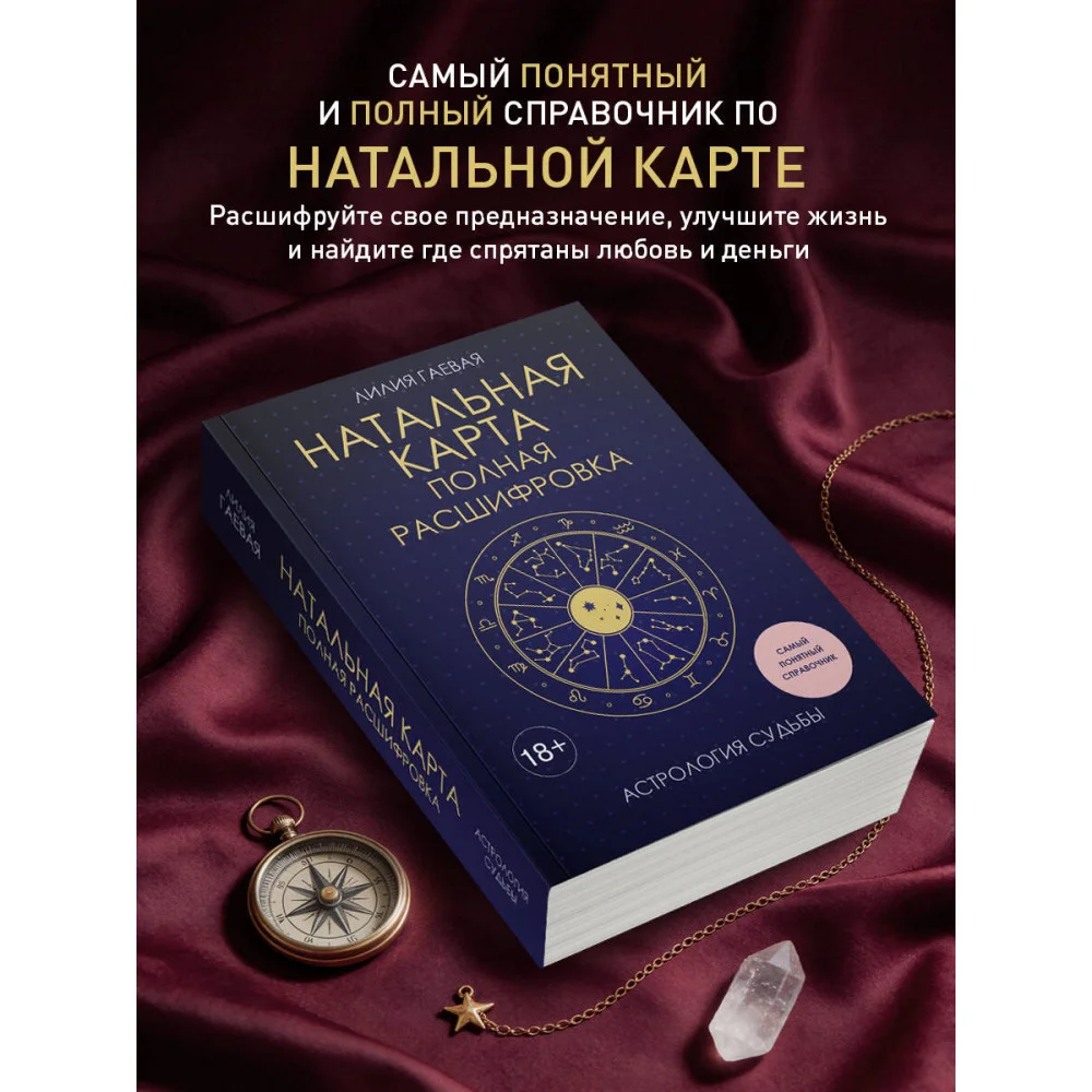 Натальная карта. Полная расшифровка. Астрология судьбы