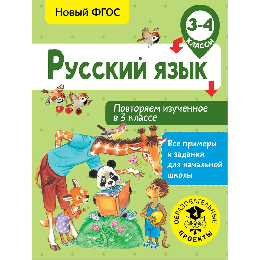 Русский язык. Повторяем изученное в 3 классе. 3-4 класс