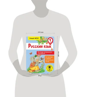 Русский язык. Все виды контрольного списывания. 1 класс