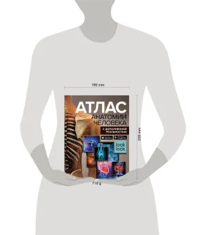 Атлас анатомии человека с дополненной реальностью