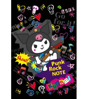 Kuromi. Punk Rock Note