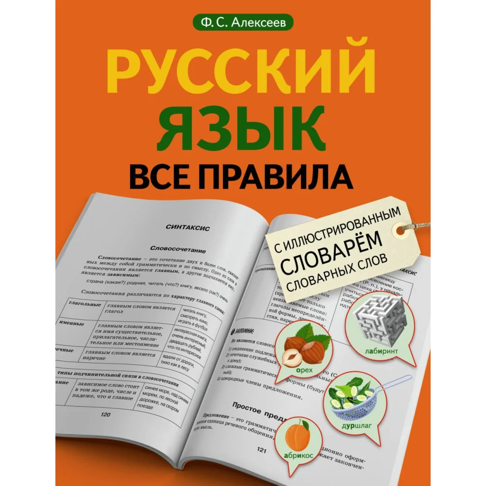 Русский язык. Все правила с иллюстрированным словарем словарных слов Русский язык. Все правила с иллюстрированным словарем словарных слов