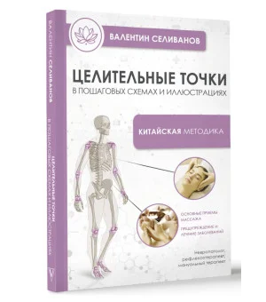 Целительные точки в пошаговых схемах и иллюстрациях. Китайская методика