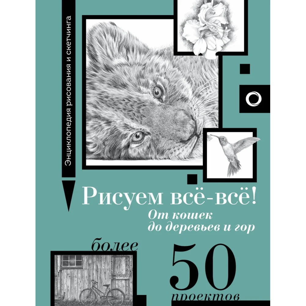 Рисуем всё-всё! От кошек до деревьев и гор. Более 50 проектов Рисуем всё-всё! От кошек до деревьев и гор. Более 50 проектов