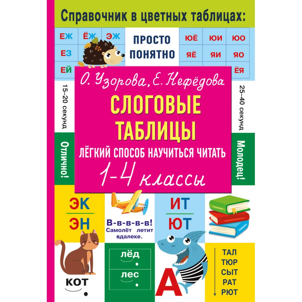 Слоговые таблицы. Легкий способ научиться читать Слоговые таблицы. Легкий способ научиться читать