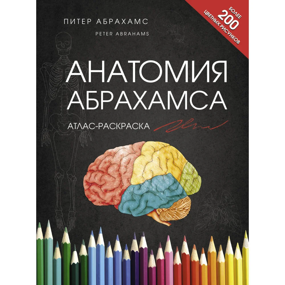 Анатомия Абрахамса. Атлас-раскраска Анатомия Абрахамса. Атлас-раскраска