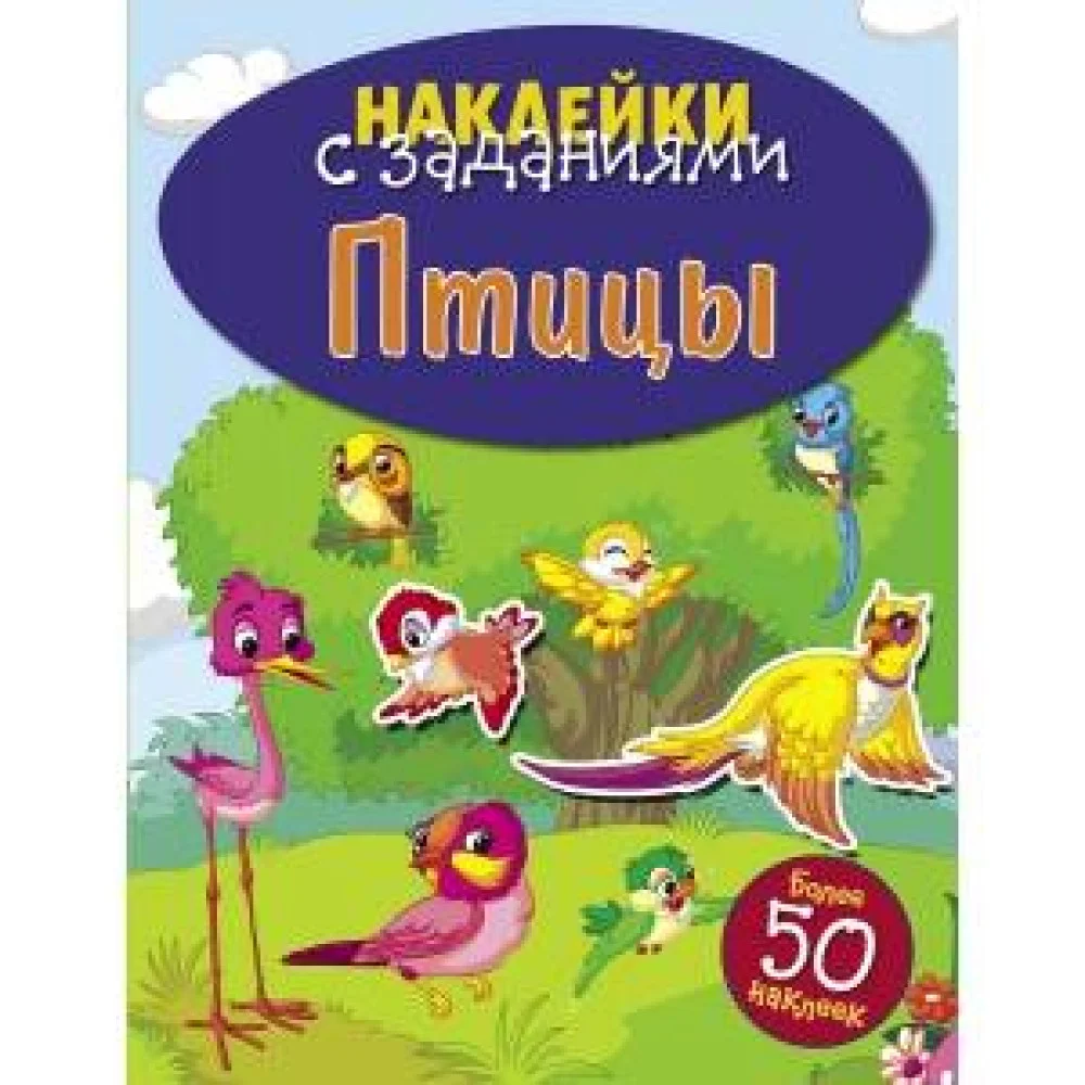 НАКЛЕЙКИ С ЗАДАНИЯМИ. Птицы НАКЛЕЙКИ С ЗАДАНИЯМИ. Птицы
