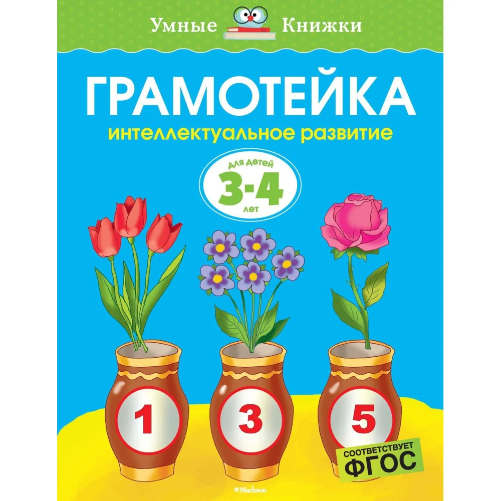 Грамотейка. Интеллектуальное развитие детей 3-4 лет Грамотейка. Интеллектуальное развитие детей 3-4 лет