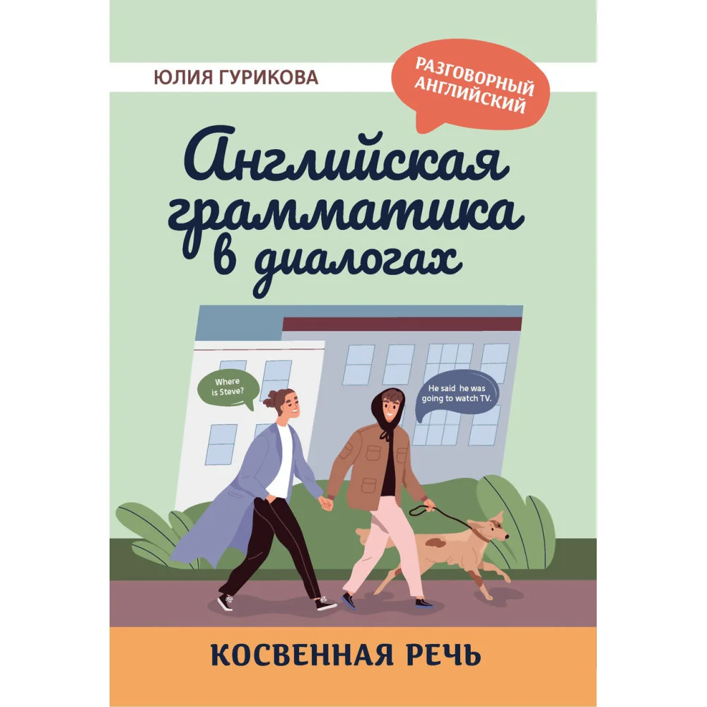 Английская грамматика в диалогах: косвенная речь Английская грамматика в диалогах: косвенная речь
