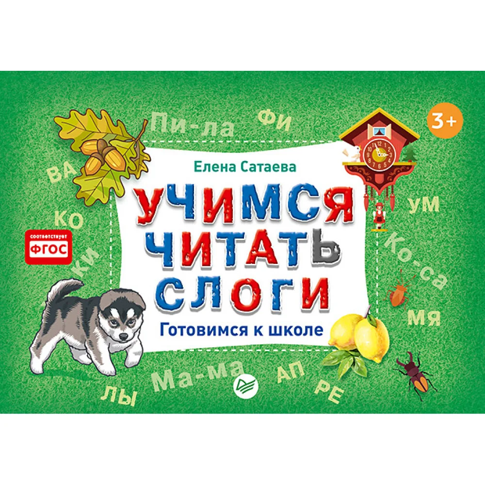 Учимся читать слоги. Готовимся к школе Учимся читать слоги. Готовимся к школе