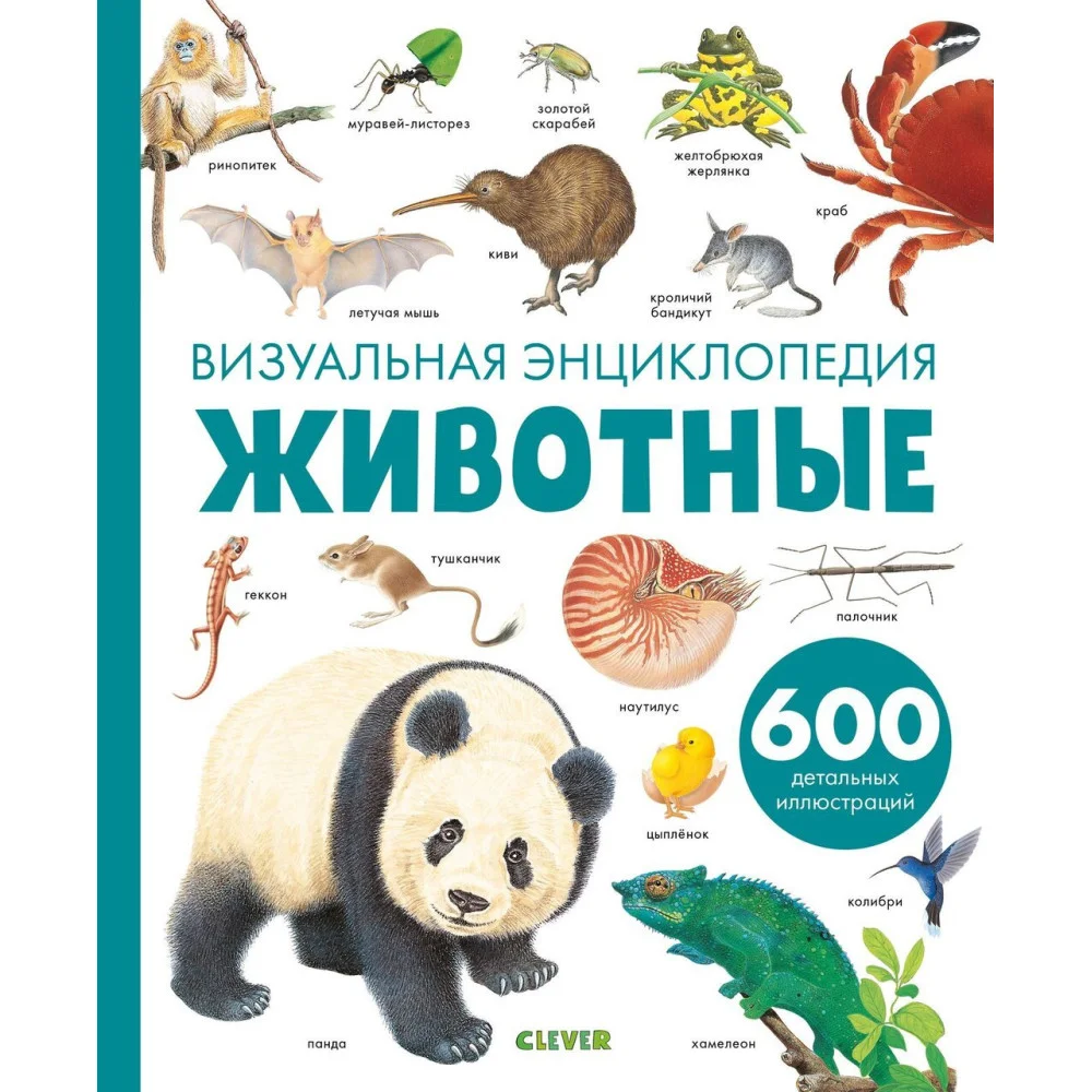 Животные. Визуальная энциклопедия Животные. Визуальная энциклопедия