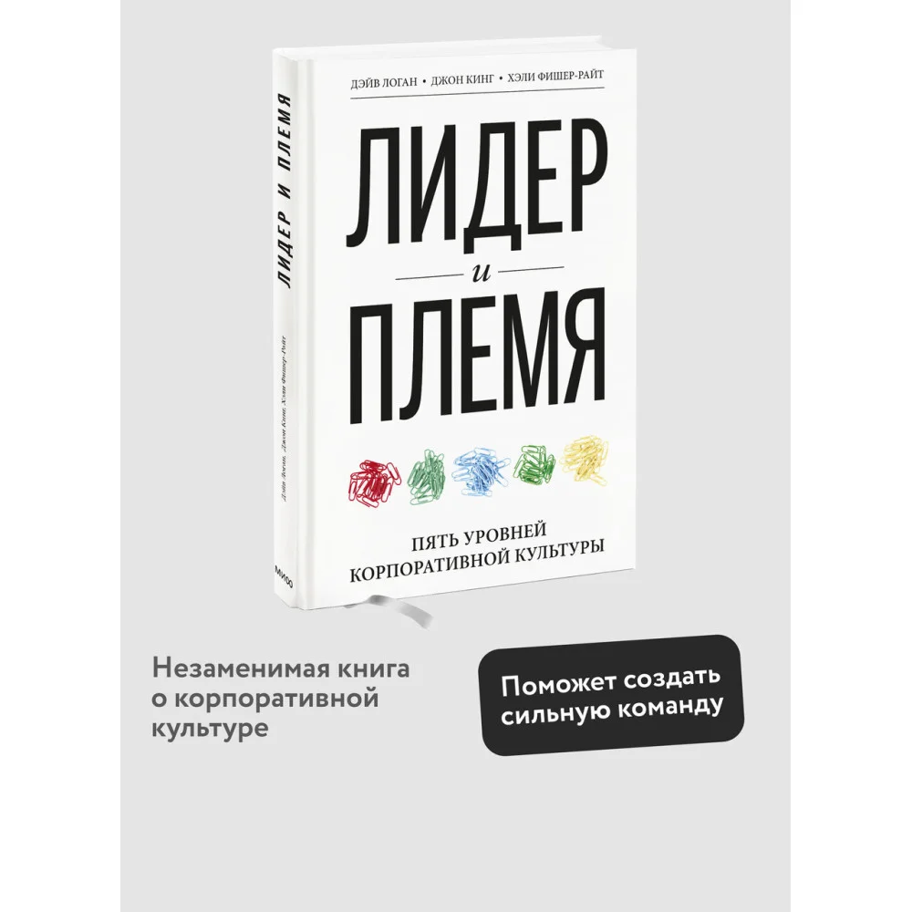 Лидер и племя. Пять уровней корпоративной культуры Лидер и племя. Пять уровней корпоративной культуры