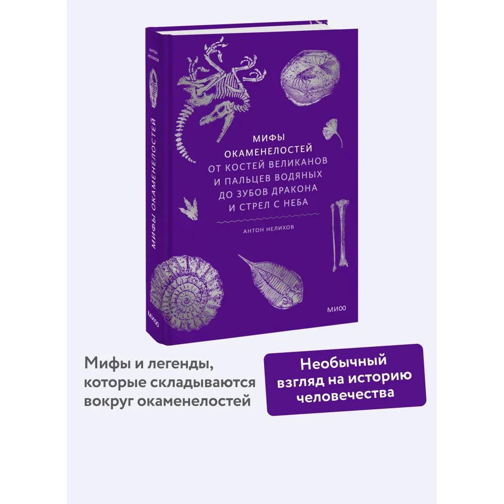 Мифы окаменелостей. От костей великанов и пальцев водяных до зубов дракона и стрел с неба Мифы окаменелостей. От костей великанов и пальцев водяных до зубов дракона и стрел с неба