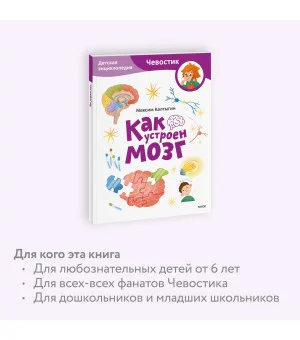 Как устроен мозг. Детская энциклопедия (Чевостик) (Paperback)