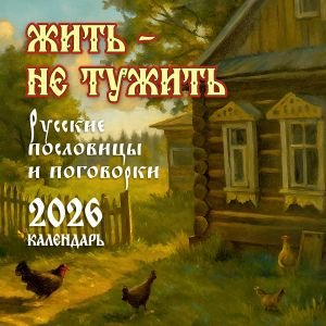 Жить - не тужить. Русские пословицы и поговорки. Календарь 2026