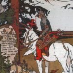 Иван Билибин. Сказке об Иване-царевиче, Жар-птице и о сером волке. Пазл, 60 элементов