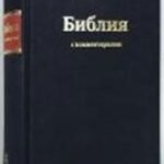 Библия с комментариями. Книги священного писания Ветхого и Нового Завета в Синодальном переводе с комментариями и приложениями