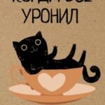 Когда все уронил. На случай важных переговоров