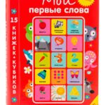 15 книжек-кубиков. Мои первые слова. Русский язык