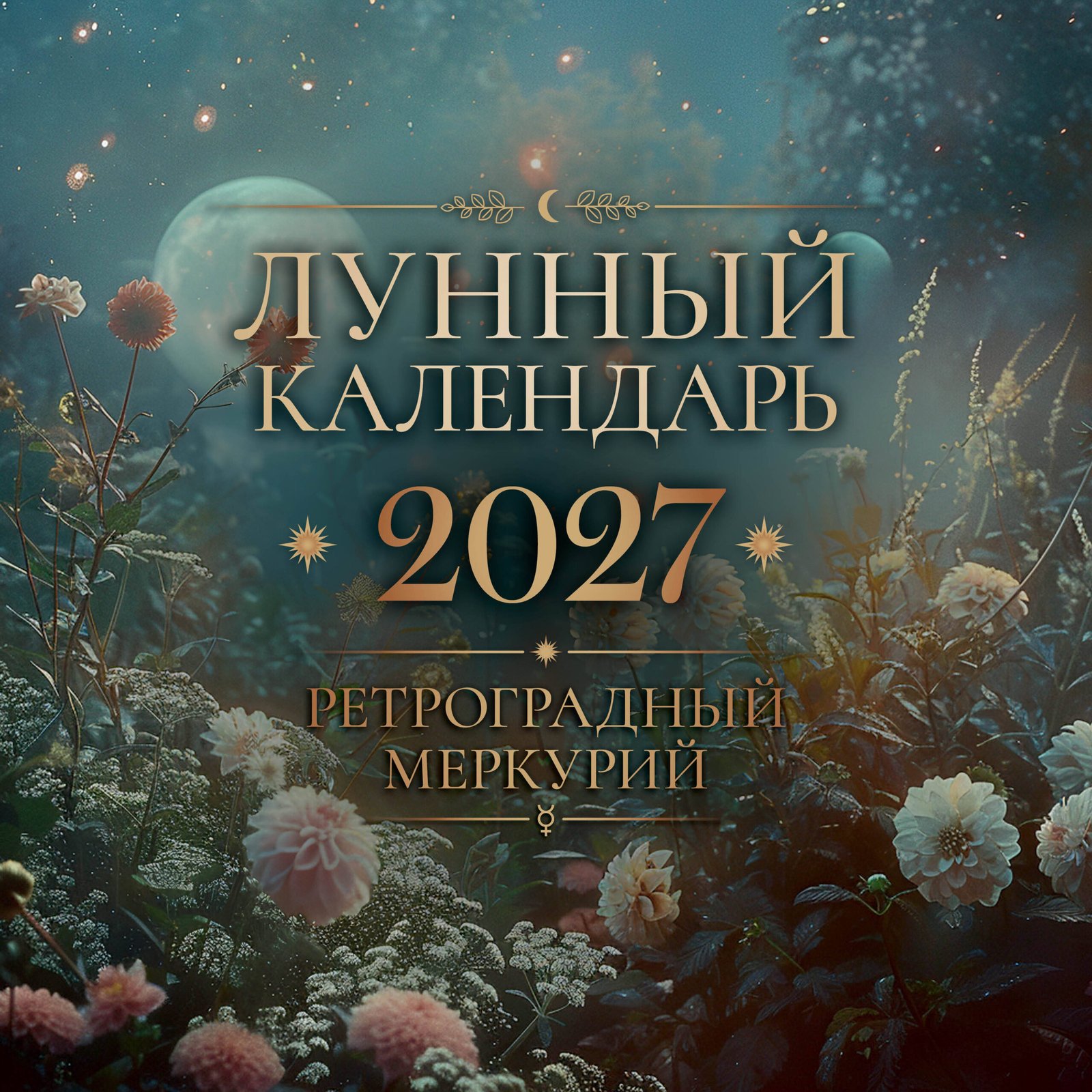 Лунный календарь «Ретроградный Меркурий» Лунный календарь "Ретроградный Меркурий" — изображение 1