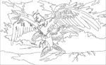 Волшебные существа мира Гарри Поттера. Раскраска