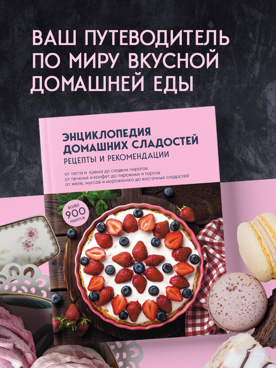 Энциклопедия домашних сладостей. Рецепты и рекомендации Энциклопедия домашних сладостей. Рецепты и рекомендации