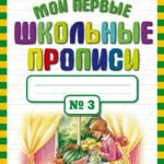 Мои первые школьные прописи. В 4 ч. Ч. 3