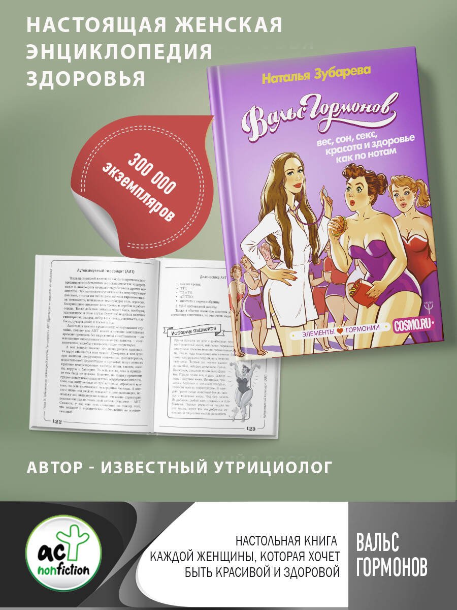 Вальс Гормонов: вес, сон, секс, красота и здоровье как по нотам Вальс Гормонов: вес, сон, секс, красота и здоровье как по нотам