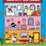 Hello Kitty and Friends. Дом твоей мечты с наклейками