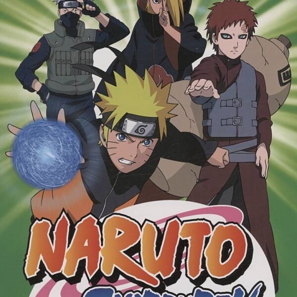Naruto Shippuden. (Супермного наклеек. Зеленая)